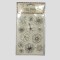 Timbres de Silicon - Figuras Flores