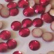*DESCUENTO* Hot Fix de Resina Facetada SS16 Rubí Intenso (4mm)