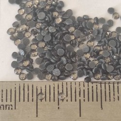 *DESCUENTO* Hot Fix SS6 Color Gris Humo (2mm)