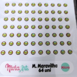 Ojos 3D Resinados - Nivia Arts Mujer Maravilla- Micro✔️