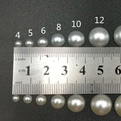 Medias Perlas Plásticas 15gramos - 6mm