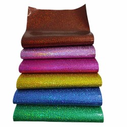 Pack de Cuerina Lichi  Holográfica (Pack 6)✔️