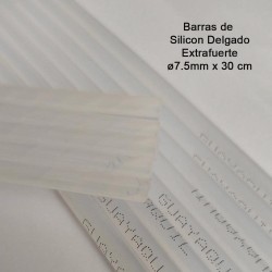 Barras de Silicon Delgado (10Uds) EXTRAFUERTE 