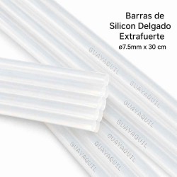 Barras de Silicon Delgado (10Uds) EXTRAFUERTE 