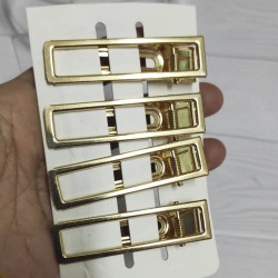 Pinche Dorado Cuadrado 4pcs