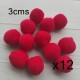 Pompones de Poliester de 3cms - 12uds✔️