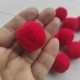 Pompones de Poliester de 3cms - 12uds✔️