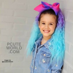 Cola de Caballo - Ponytails Colores Fantasia Degradé - Liso M09