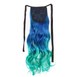 Cola de Caballo - Ponytails Colores Fantasia Degradé - Ondulados QM03