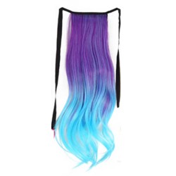 Cola de Caballo - Ponytails Colores Fantasia Degradé - Ondulados QM09