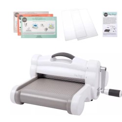 Maquina Troqueladora Sizzix Big Shot Plus A4 /blanca Y Gris (solo maquina+ bases de corte)  entrega 30 días corridos
