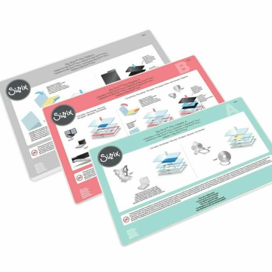 Maquina Troqueladora Sizzix Big Shot Plus A4 /blanca Y Gris (solo maquina+ bases de corte)  entrega 30 días corridos