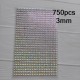 Tira Adhesiva - Aplicacion Circular de 3mm - (750uds)