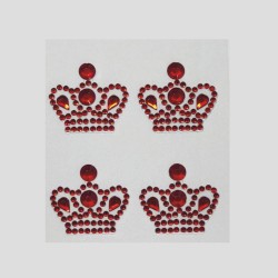 Tira Adhesiva - Corona Roja (16uds)