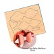 Troquel de Madera - Moño Baby Mediano (8cms)