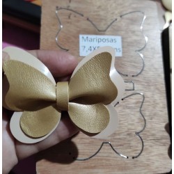 Troquel de Madera - Mariposas 7.4x5,4cms