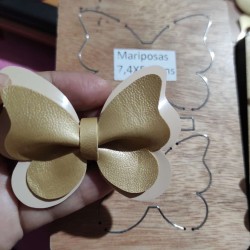 Troquel de Madera - Mariposas 7.4x5,4cms