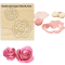 Troquel de Madera - Flores Envolventes Espiral 