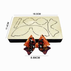 Troquel de Madera - Lazo Corina (8.89cms)