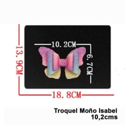 Troquel de Madera - Lazo Isabel (10,2cm)