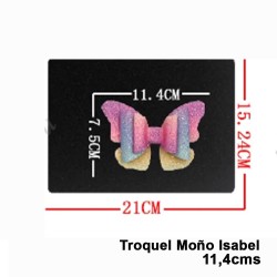 Troquel de Madera - Lazo Isabel (11,4cm)
