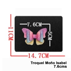 Troquel de Madera - Lazo Isabel (7,6cm)