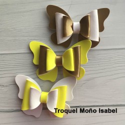 Troquel de Madera - Lazo Isabel (7,6cm)